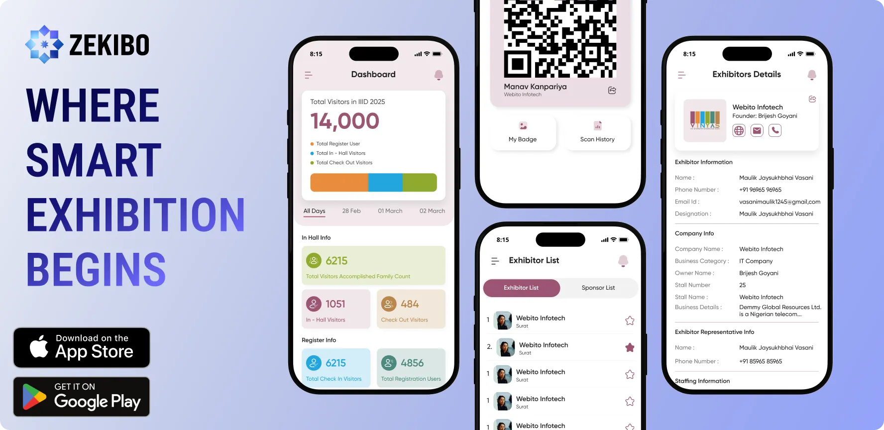 Zekibo - Smart Expo & Exhibition Management